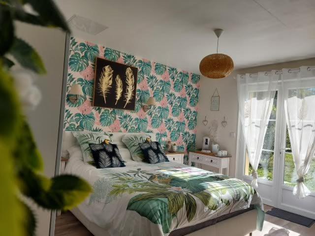 Les Nids De La Baie Bed & Breakfast Favieres  Luaran gambar